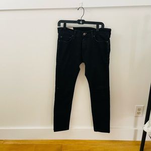 Hollister mens black skinny jeans